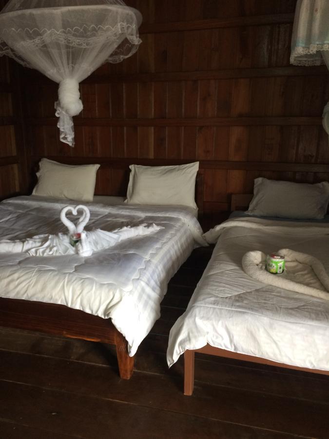 Riverside Bungalow Hotel Don Det Ngoại thất bức ảnh