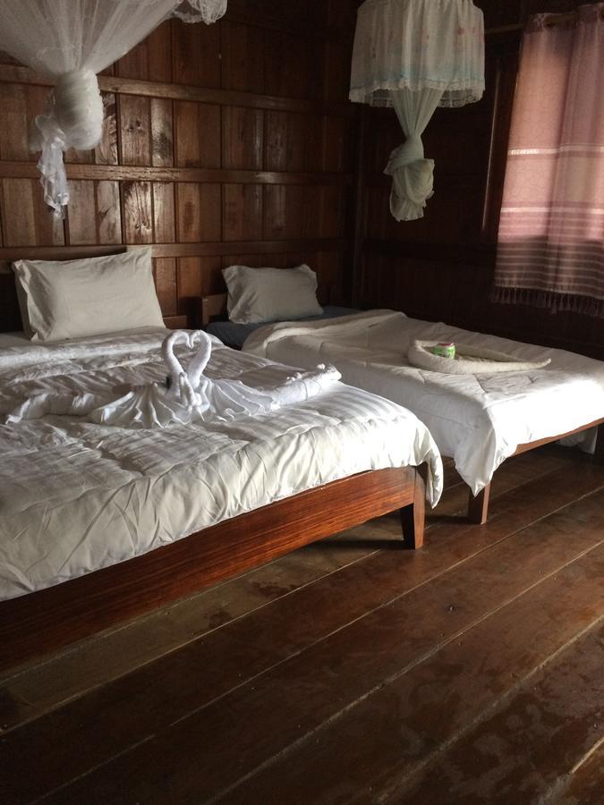Riverside Bungalow Hotel Don Det Ngoại thất bức ảnh