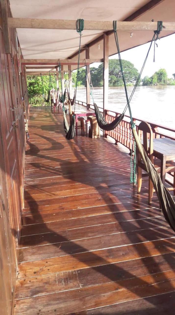 Riverside Bungalow Hotel Don Det Ngoại thất bức ảnh