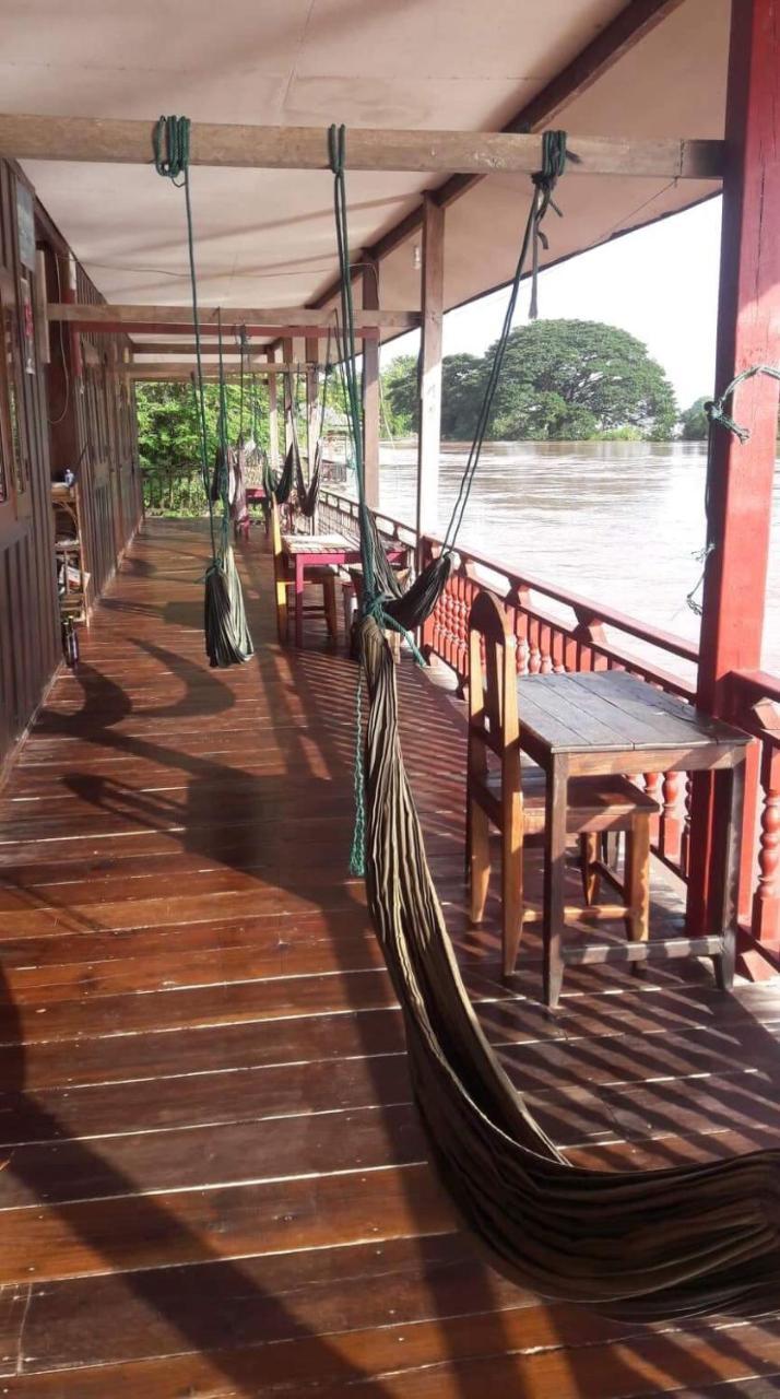 Riverside Bungalow Hotel Don Det Ngoại thất bức ảnh