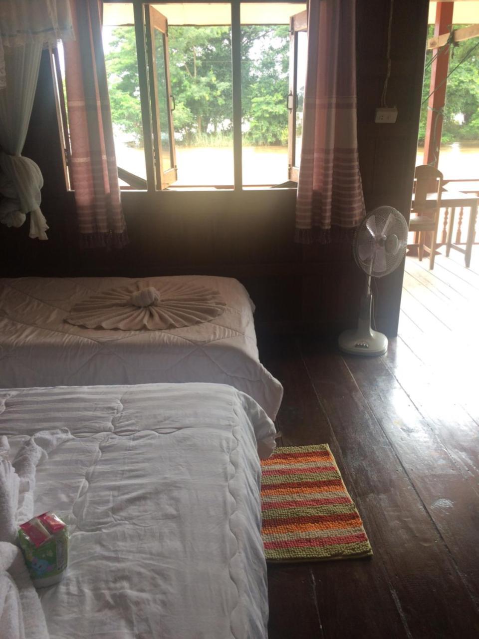 Riverside Bungalow Hotel Don Det Ngoại thất bức ảnh