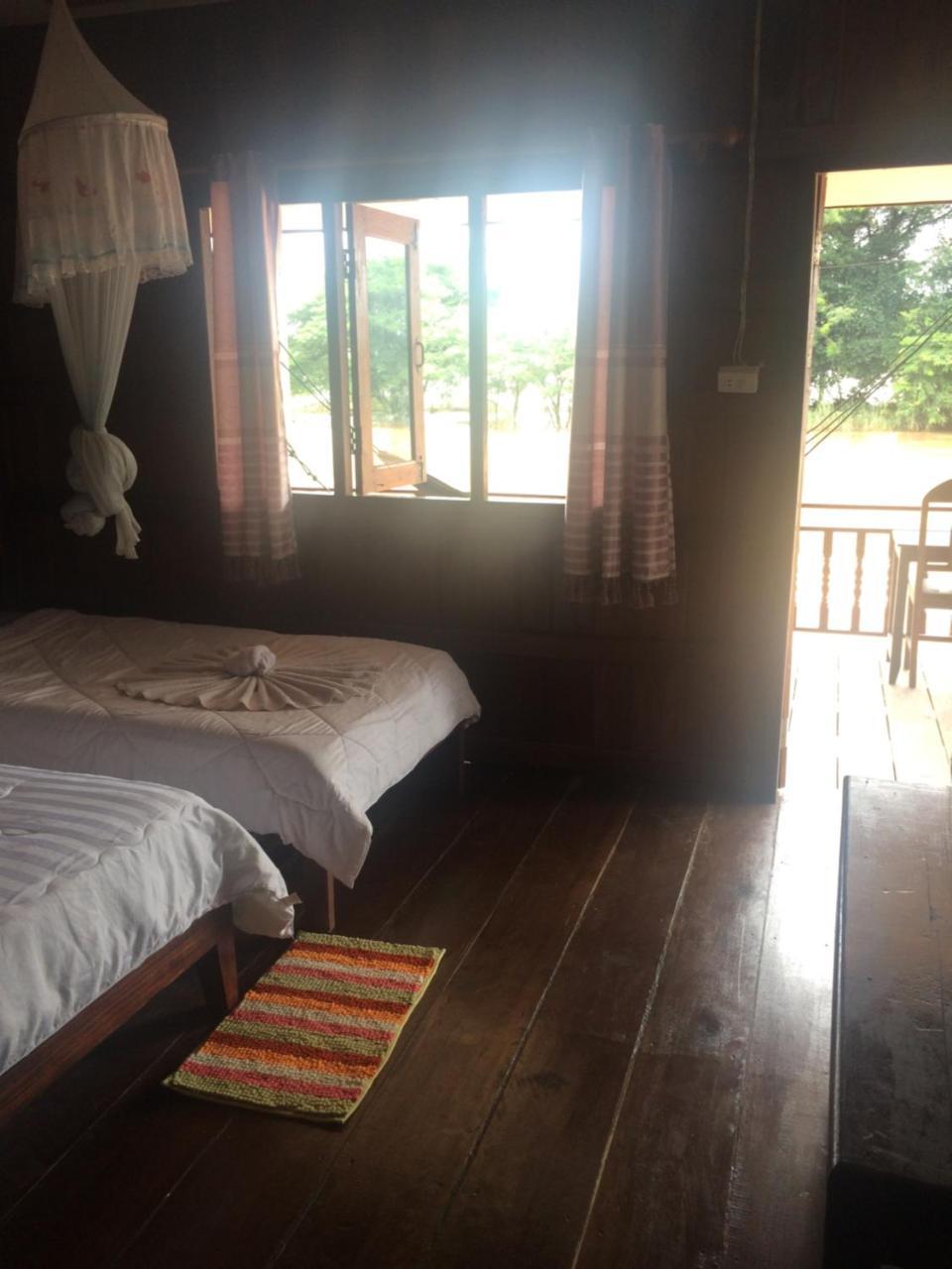 Riverside Bungalow Hotel Don Det Ngoại thất bức ảnh
