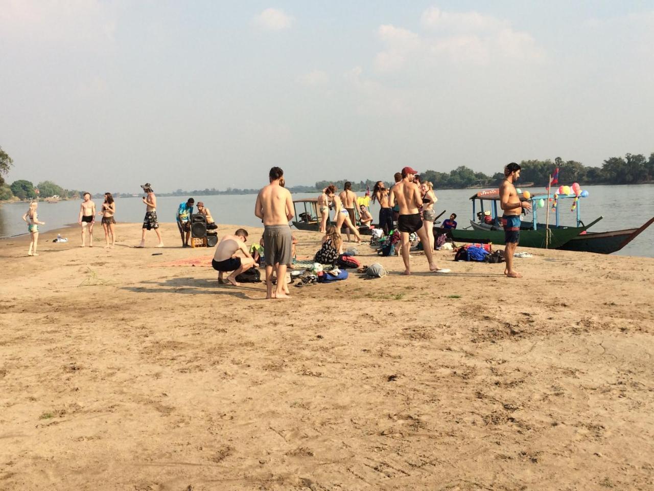 Riverside Bungalow Hotel Don Det Ngoại thất bức ảnh