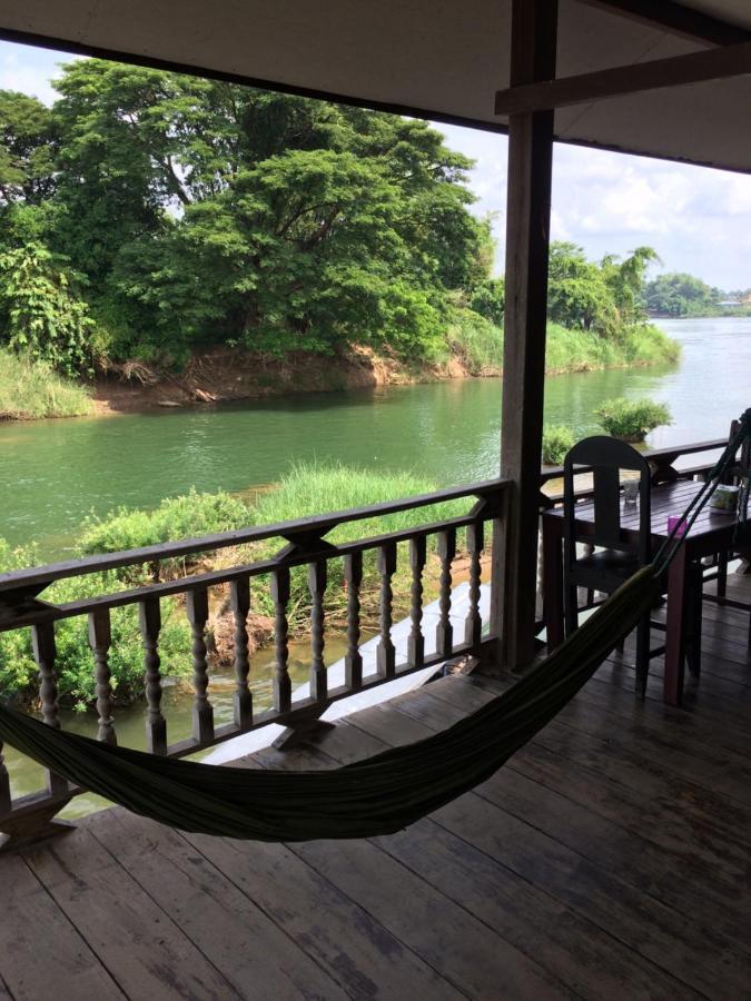 Riverside Bungalow Hotel Don Det Ngoại thất bức ảnh